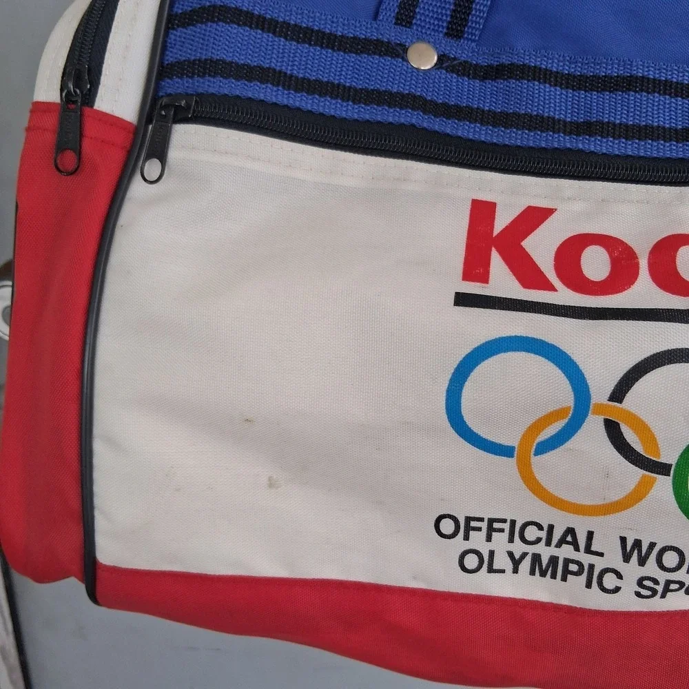 Rare LA 1984 Olympics Kodak Official Sponsor Duffle Bag 19